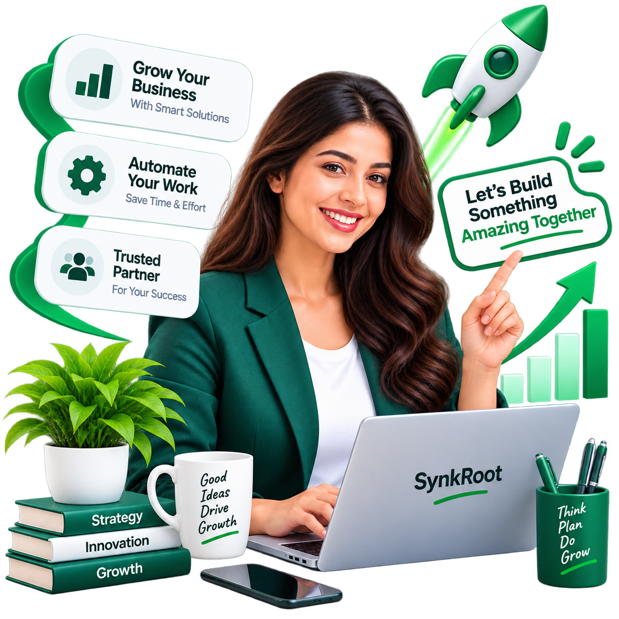 SynkRoot — grow, automate, and build together