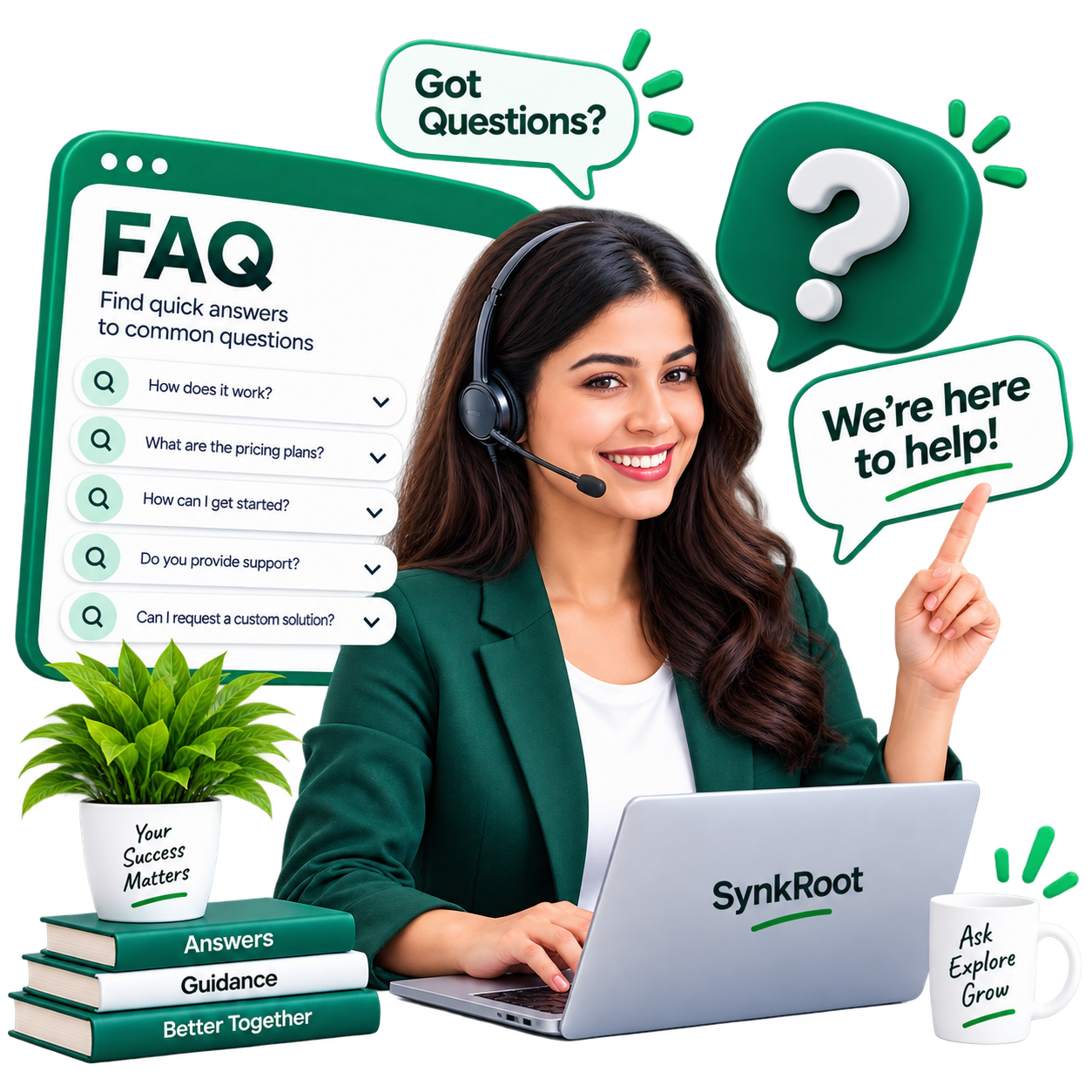 SynkRoot support and answers