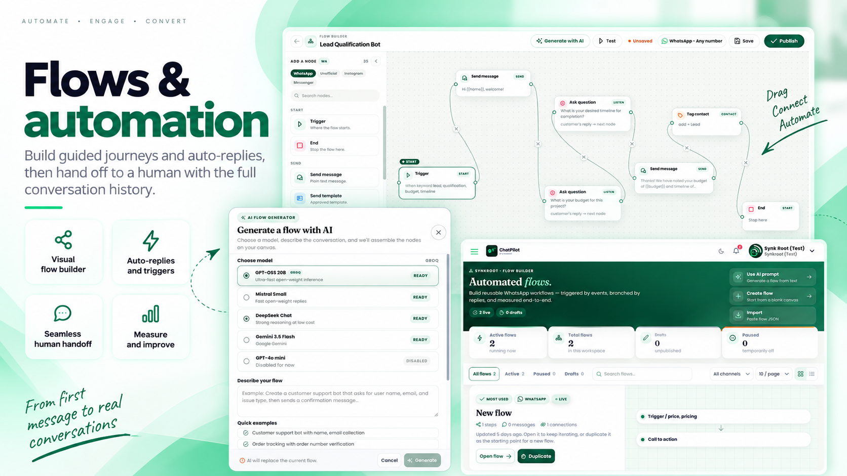 Flows & automation