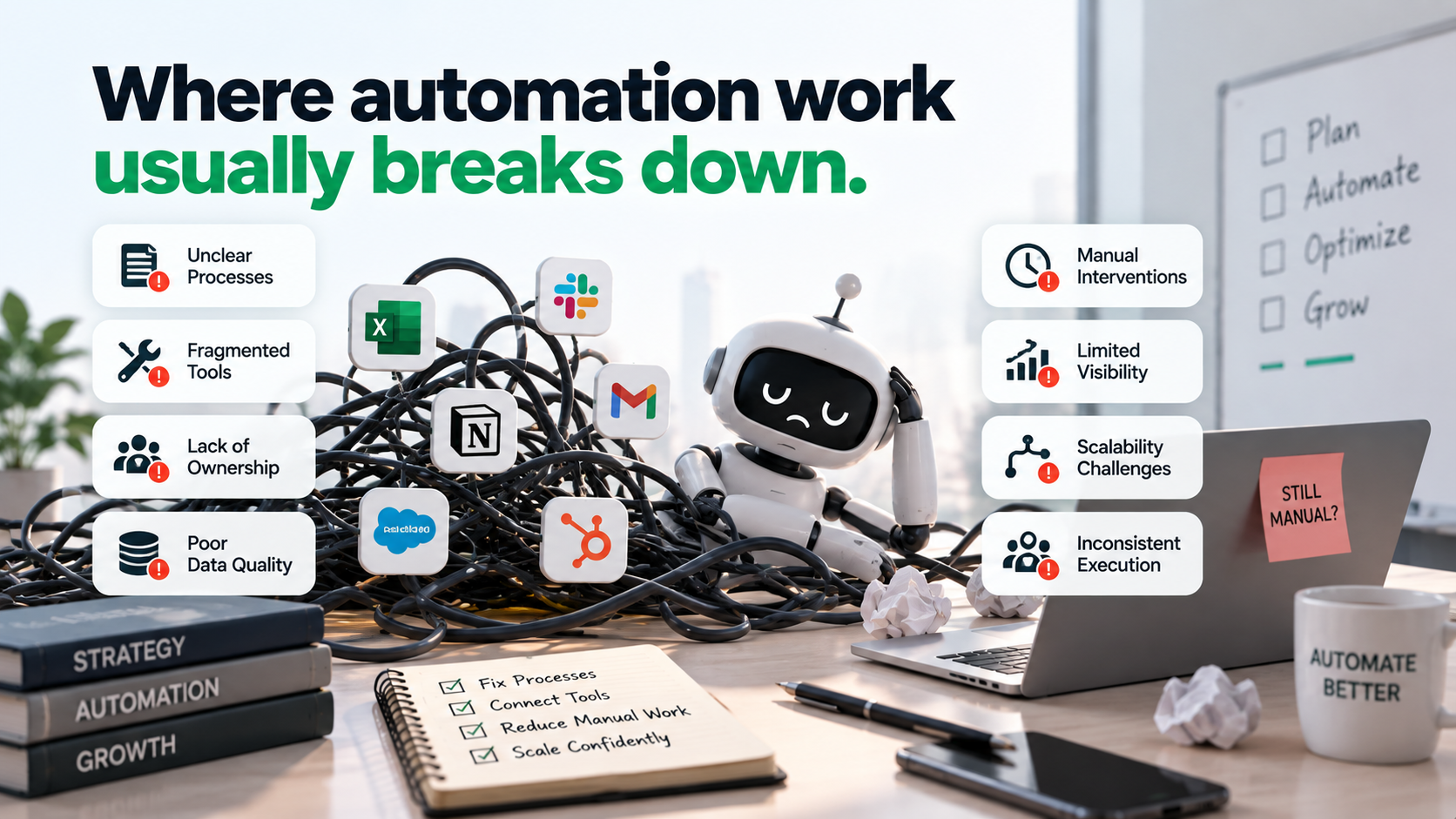 Automation challenges