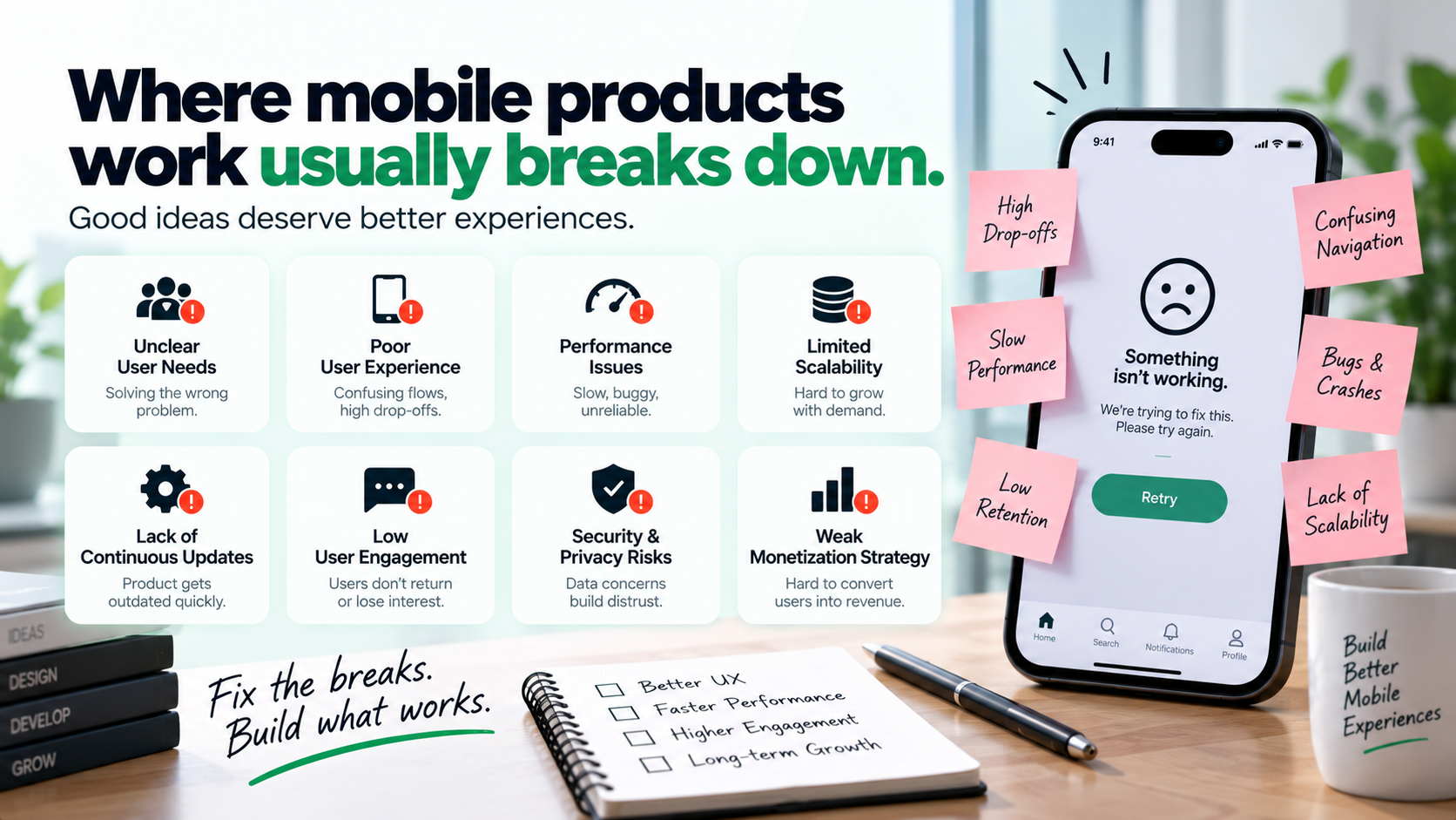 Mobile Products challenges